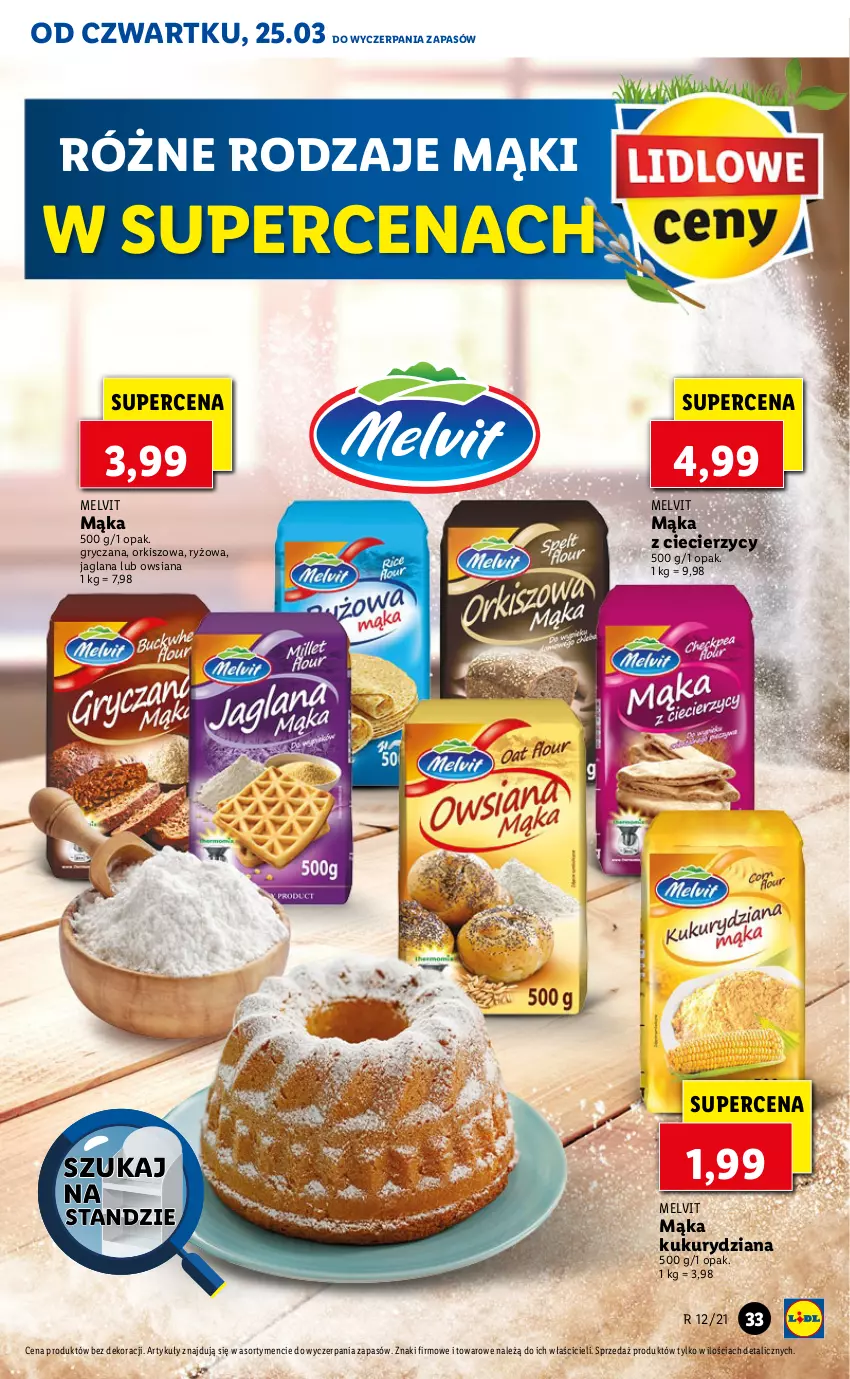 Gazetka promocyjna Lidl - GAZETKA - ważna 25.03 do 28.03.2021 - strona 33 - produkty: Gry, LANA, Mąka, Melvit, Ryż