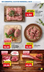 Gazetka promocyjna Lidl - GAZETKA - Gazetka - ważna od 28.03 do 28.03.2021 - strona 11 - produkty: Polędwica, Mięso mielone, Polędwica wołowa, Wołowina, Rostbef, Mięso