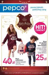 Gazetka promocyjna Pepco - Gazetka - ważna od 23.08 do 23.08.2023 - strona 1 - produkty: Koc, Dres, Spodnie, Bluza, Spodnie dresowe, Harry Potter