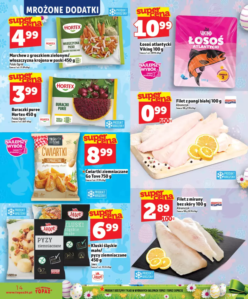 Gazetka promocyjna Topaz - Gazetka - ważna 02.04 do 08.04.2026 - strona 14 - produkty: Buraczki, Hortex, Ogród, Por, Pur, Top