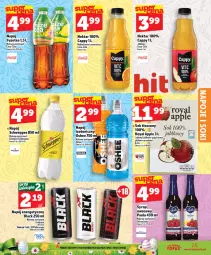 Gazetka promocyjna Topaz - Gazetka - Gazetka - ważna od 08.04 do 08.04.2026 - strona 25 - produkty: Top, Gin, Napój energetyczny, Coca-Cola, Paola, Lack, Schweppes, Syrop, Oshee, Cappy, Napój, Nektar, HP