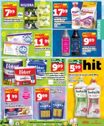 Gazetka promocyjna Topaz - Gazetka - Gazetka - ważna od 08.04 do 08.04.2026 - strona 29 - produkty: Ludwik, Naturell, Rum, Gra, Papier, Tampony, Varta, Papier toaletowy, Velvet, Rolki, Podpaski, Bateria, Danio, Naturella, Fa