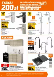 Gazetka promocyjna Obi - Gazetka OBI - Gazetka - ważna od 01.06 do 01.06.2026 - strona 18 - produkty: Bateria umywalkowa, Top, Sok, Gra, Bateria kuchenna, Zlew, Kuchnia, Zestaw mebli kuchennych, Termos, Szafka, Silan, Roleta, Syfon, Bateria, Gres, Okap