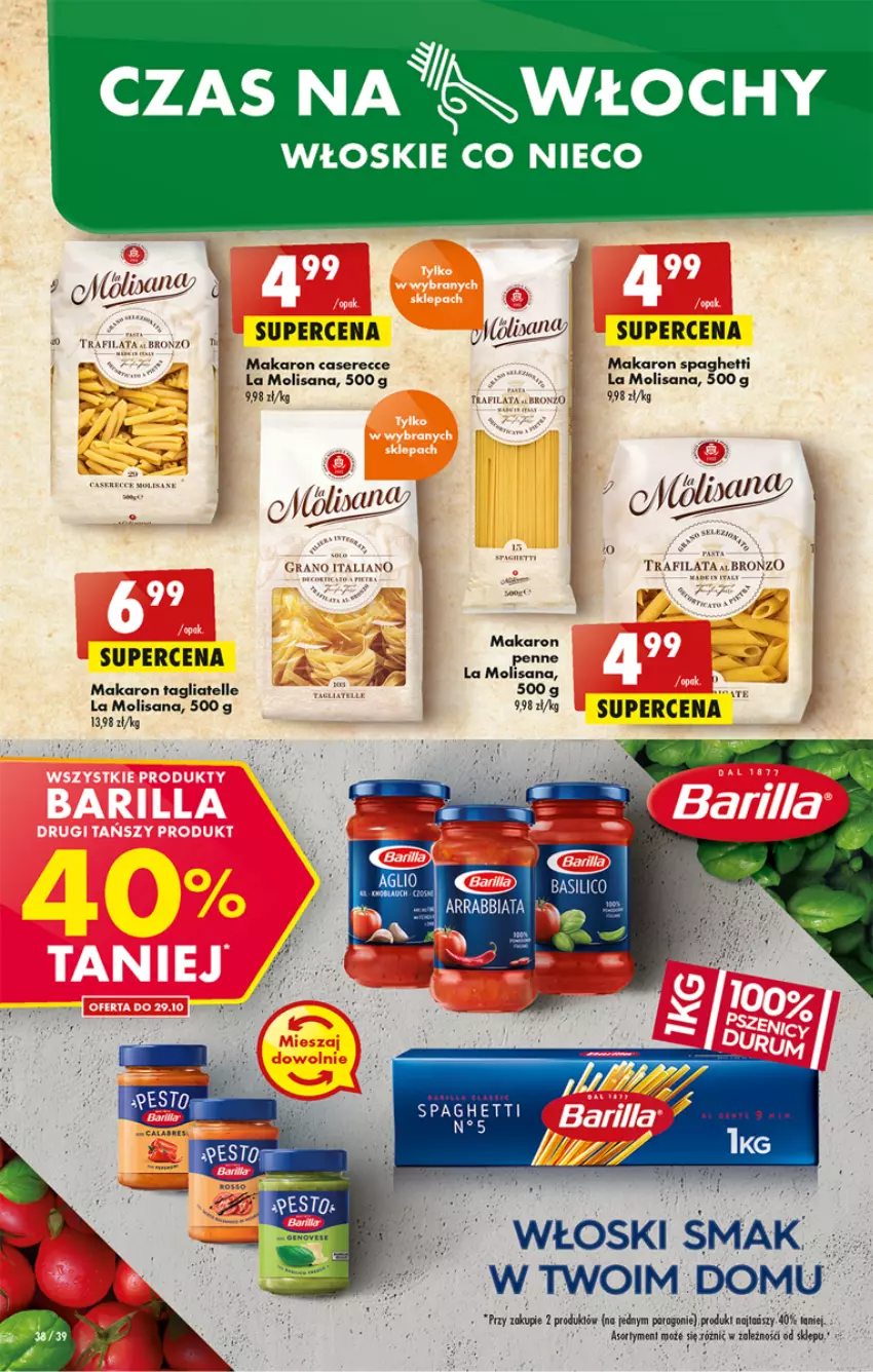 Gazetka promocyjna Biedronka - W tym tygodniu - ważna 27.10 do 02.11.2022 - strona 38 - produkty: Gra, Isana, Makaron, Penne, Ser, Spaghetti, Tagliatelle