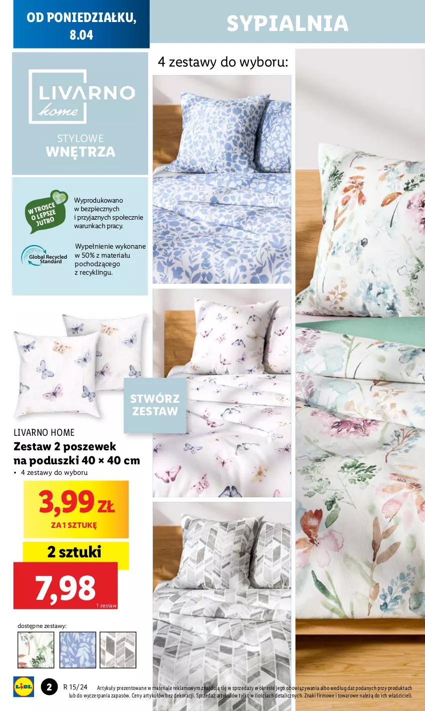 Gazetka promocyjna Lidl - GAZETKA - ważna 08.04 do 13.04.2024 - strona 4 - produkty: Control, Ivar, Piec, Sypialnia