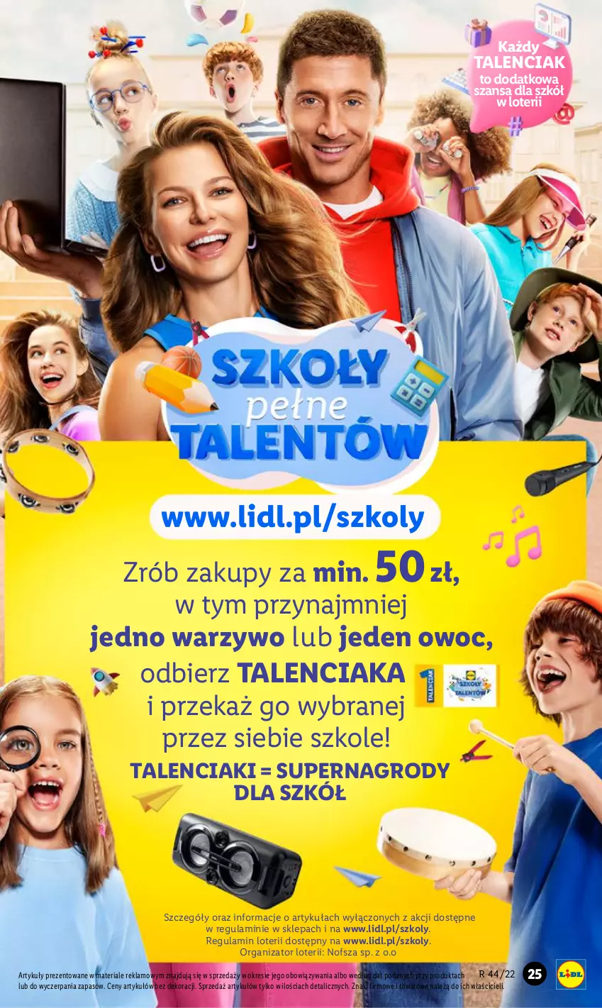 Gazetka promocyjna Lidl - GAZETKA - ważna 31.10 do 05.11.2022 - strona 25 - produkty: Ole!