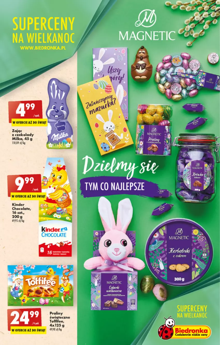 Gazetka promocyjna Biedronka - W tym tygodniu - ważna 17.03 do 23.03.2022 - strona 25 - produkty: Kinder, Milka, Toffifee