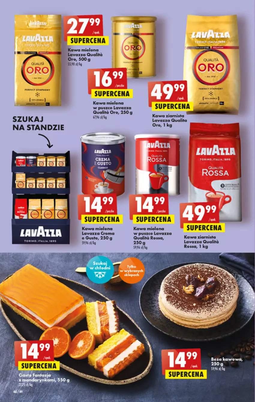 Gazetka promocyjna Biedronka - W tym tygodniu - ważna 17.03 do 23.03.2022 - strona 48 - produkty: Kawa, Kawa mielona, Kawa ziarnista, Lavazza, Rama