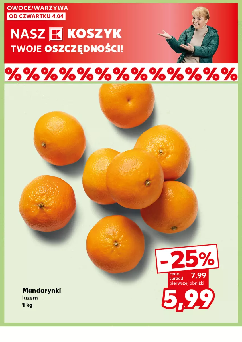 Gazetka promocyjna Kaufland - Kaufland - ważna 08.04 do 10.04.2024 - strona 8 - produkty: Mandarynki