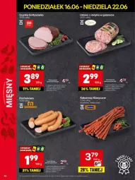 Gazetka promocyjna Delikatesy Centrum - Franczyza DC25 Poniedziałek - Gazetka - ważna od 22.06 do 22.06.2025 - strona 14 - produkty: Udziec z indyka, Rum, Udziec z indyka w galarecie, Dron, Leon, Szynka, Kabanos, Gala