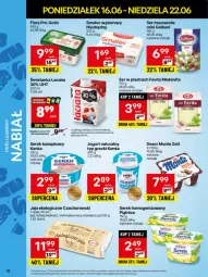 Gazetka promocyjna Delikatesy Centrum - Franczyza DC25 Poniedziałek - Gazetka - ważna od 22.06 do 22.06.2025 - strona 18 - produkty: Mozzarella, Jogurt naturalny, Ser, Rum, Favita, Piątnica, Zott, Jaja, Jogurt, Serek kanapkowy, Serek homogenizowany, Serek, Smalec, Galbani, Deser, Flora, Obraz, Monte, Fa