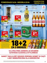 Gazetka promocyjna Delikatesy Centrum - Franczyza DC25 Poniedziałek - Gazetka - ważna od 22.06 do 22.06.2025 - strona 31 - produkty: Piwo, Koc, Kosz, Heineken, Tyskie, Okocim, Napój