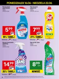Gazetka promocyjna Delikatesy Centrum - Franczyza DC25 Poniedziałek - Gazetka - ważna od 22.06 do 22.06.2025 - strona 36 - produkty: Rum, Pur, Cillit Bang, Aloe vera, Tytan, Płyn do wc, Płyn do mycia