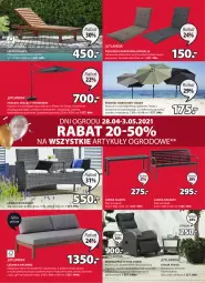 Gazetka promocyjna Jysk - Oferta tygodnia - Gazetka - ważna od 11.05 do 11.05.2021 - strona 7 - produkty: Top, Por, Gin, Leżanka, Stolik, Artwood, Parasol, Krzesło, Pokrowiec, Poduszka, Olej, Fa