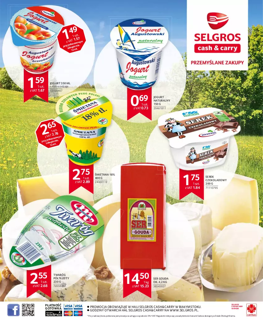 Gazetka promocyjna Selgros - Extra Oferta - ważna 01.02 do 28.02.2021 - strona 29 - produkty: Gouda, Jogurt, Jogurt naturalny, LG, Ser, Serek, Sok, Twaróg, Twaróg półtłusty