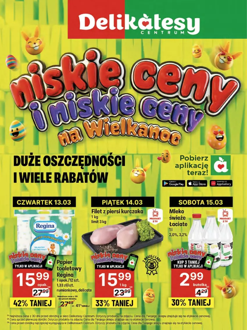 Gazetka promocyjna Delikatesy Centrum - NOWA GAZETKA Delikatesy Centrum od 13 marca! 13-19.03.2025 - ważna 13.03 do 19.03.2025 - strona 1