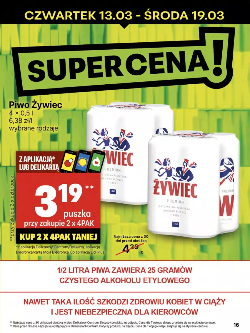 Gazetka promocyjna Delikatesy Centrum - NOWA GAZETKA Delikatesy Centrum od 13 marca! 13-19.03.2025 - ważna 13.03 do 19.03.2025 - strona 16 - produkty: Dron, Rum