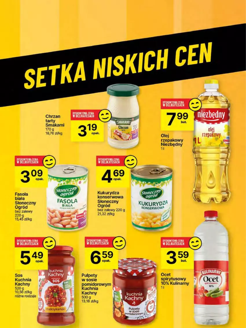 Gazetka promocyjna Delikatesy Centrum - NOWA GAZETKA Delikatesy Centrum od 13 marca! 13-19.03.2025 - ważna 13.03 do 19.03.2025 - strona 58 - produkty: Chrzan, Fa, Fasola, Kuchnia, Kukurydza, Kukurydza konserwowa, Ocet, Ogród, Pulpety, Ser, Sos