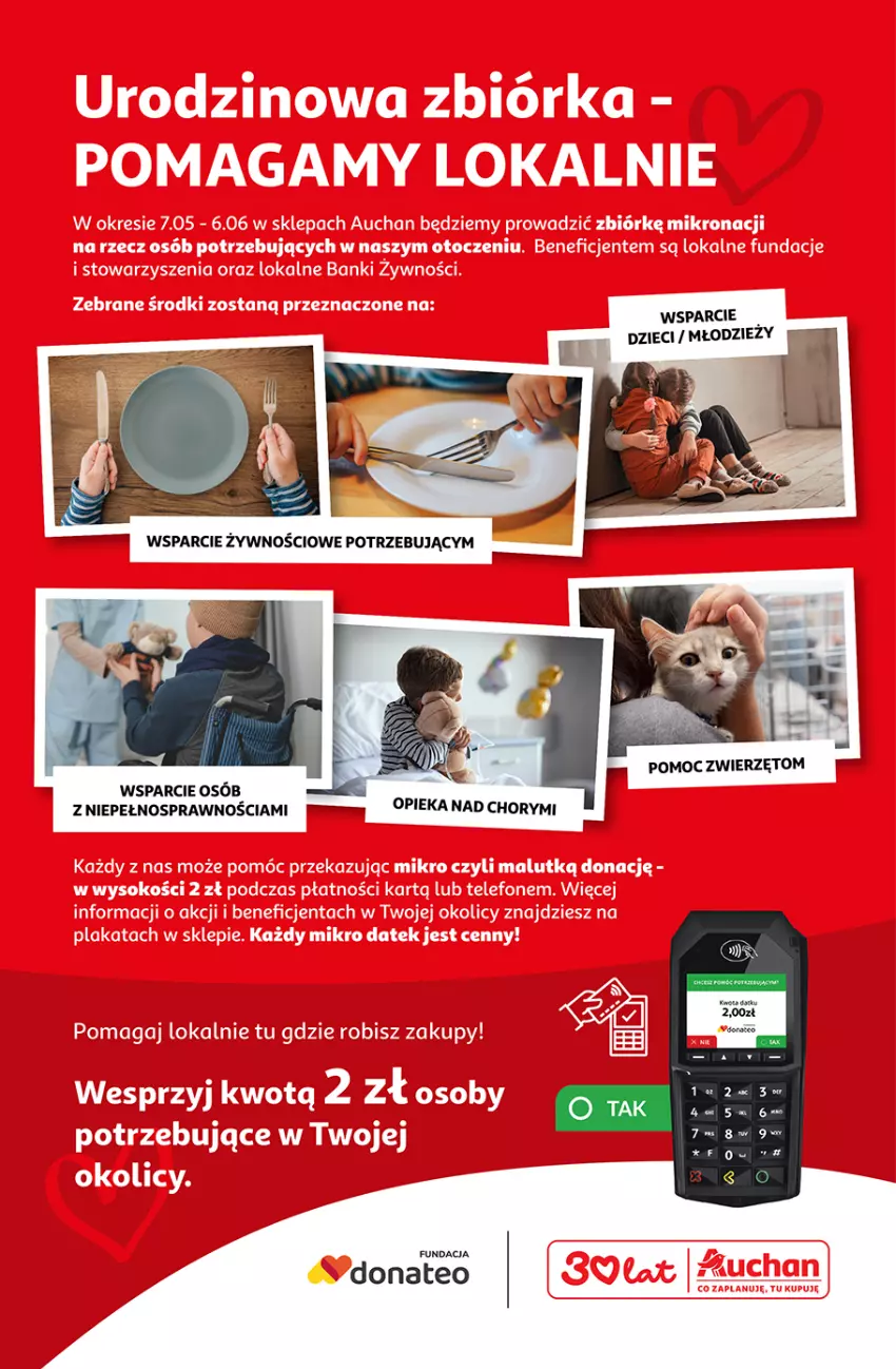 Gazetka promocyjna Auchan - Gazetka 30 Lat Hipermarket Auchan - ważna 07.05 do 13.05.2026 - strona 56 - produkty: Dzieci