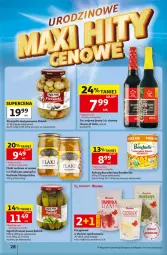 Gazetka promocyjna Auchan - Gazetka 30 Lat Hipermarket Auchan - Gazetka - ważna od 13.05 do 13.05.2026 - strona 28 - produkty: Piec, Sos, Ser, Kuchnia Staropolska, Ogórki konserwowe, Papryka, Kuchnia, House of Asia, Bonduelle, Sos sojowy, Rolnik, Flaki po zamojsku, Flaki, Flaki wołowe, Kukurydza