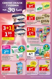 Gazetka promocyjna Auchan - Gazetka 30 Lat Hipermarket Auchan - Gazetka - ważna od 13.05 do 13.05.2026 - strona 38 - produkty: Ser, Twaróg, Bell, Jogurt, Mleko zagęszczone, Fanta, Bella, Deser, Słynne, Finuu, Słynne MR Roślinne, Jogobella, Masło, Kinder, Mleko, Fa