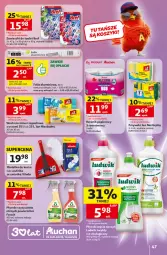 Gazetka promocyjna Auchan - Gazetka 30 Lat Hipermarket Auchan - Gazetka - ważna od 13.05 do 13.05.2026 - strona 47 - produkty: Frosch, Gra, Papier, Zawieszki, Bref, Granat, Worki na śmieci, Vileda, Ręcznik, Rolki, Worki na śmiec, Szufelka, Folia aluminiowa