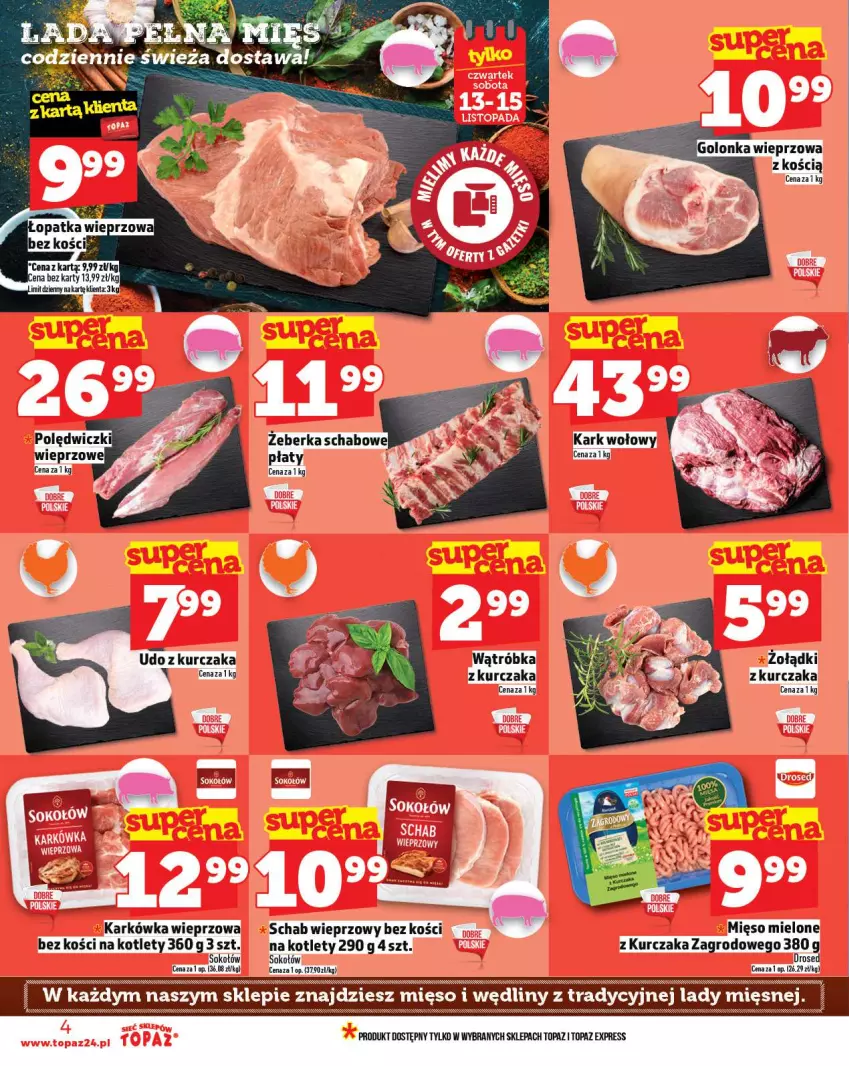 Gazetka promocyjna Topaz - Gazetka - ważna 13.11 do 19.11.2025 - strona 4 - produkty: LG