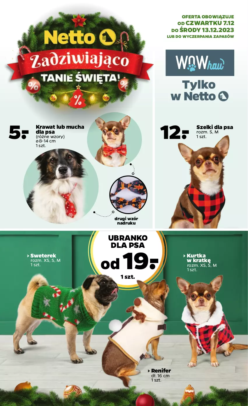 Gazetka promocyjna Netto - Akcesoria i dodatki - ważna 07.12 do 13.12.2023 - strona 2 - produkty: Kurtka, Renifer, Sweter