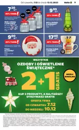 Gazetka promocyjna Netto - Akcesoria i dodatki - Gazetka - ważna od 13.12 do 13.12.2023 - strona 9 - produkty: Ciastka, Kujawski, Top, Sok, Gra, Choinka, Inka, Salaterka, Ozdoba, Talerz, Podlaski, Stock, Znicz, Kubek, Fa