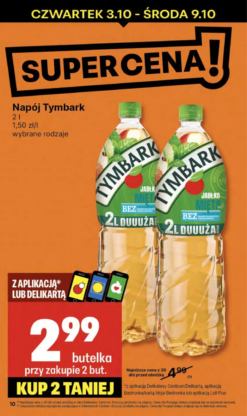 Gazetka promocyjna Delikatesy Centrum - NOWA GAZETKA Delikatesy Centrum od 3 października! 3-9.10.2024 - ważna 03.10 do 09.10.2024 - strona 10 - produkty: Dron, Napój, Rum, Tymbark