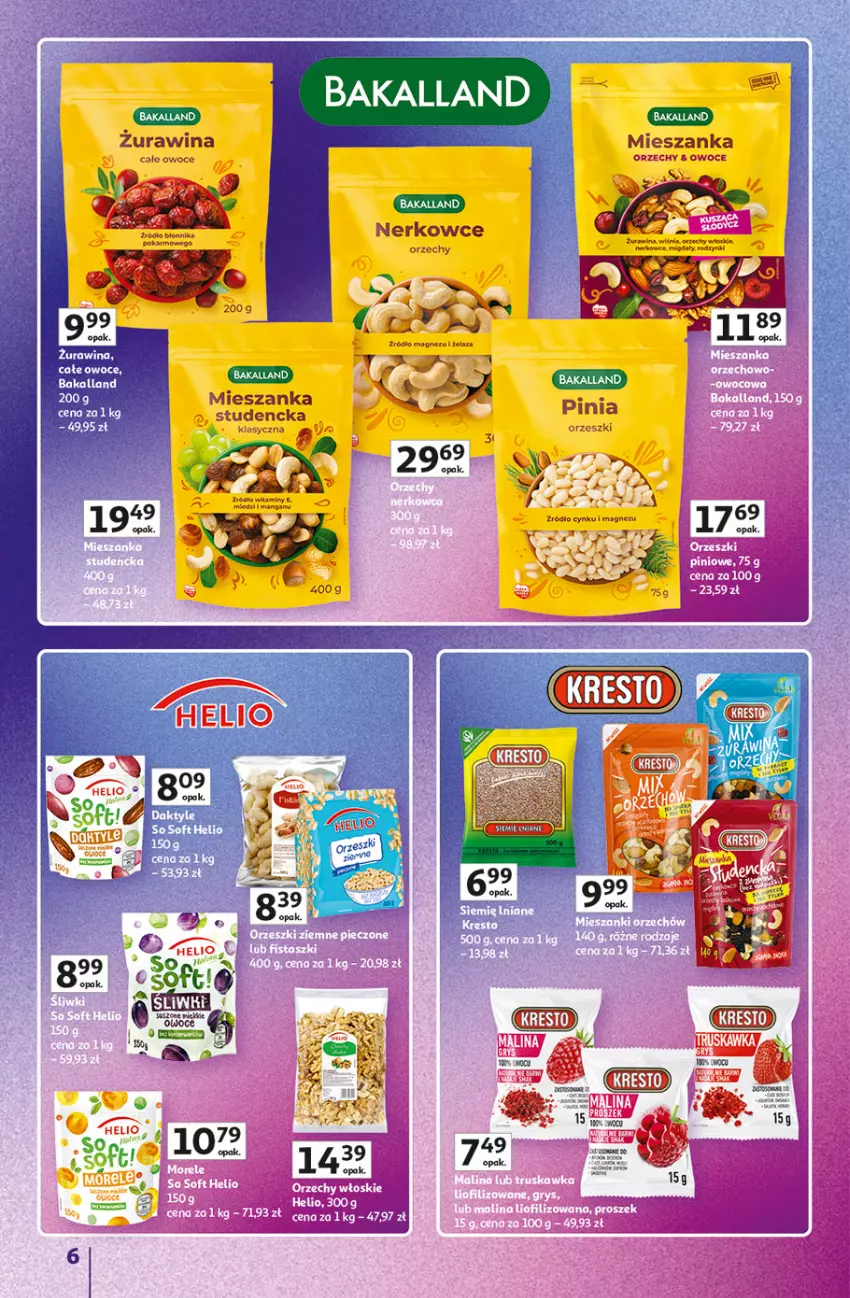 Gazetka promocyjna Auchan - Gazetka Znane Marki Hipermarket Auchan - ważna 23.04 do 30.04.2026 - strona 6 - produkty: Helio