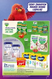 Gazetka promocyjna Auchan - Gazetka Znane Marki Hipermarket Auchan - Gazetka - ważna od 30.04 do 30.04.2026 - strona 17 - produkty: Ser, Ryż, Mleko modyfikowane, BoboVita, Serek, Bebiko, Dzieci, Deser, Karmi, Mleko, BEBILON