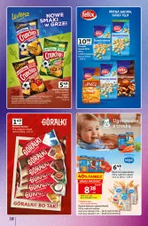 Gazetka promocyjna Auchan - Gazetka Znane Marki Hipermarket Auchan - Gazetka - ważna od 30.04 do 30.04.2026 - strona 18 - produkty: Ryż, Gerber, Orzeszki, Felix, Orzeszki ziemne