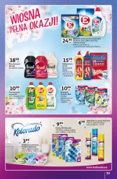 Gazetka promocyjna Auchan - Gazetka Znane Marki Hipermarket Auchan - Gazetka - ważna od 30.04 do 30.04.2026 - strona 33 - produkty: Płyn do prania, Sól, Pur, Zawieszki, Bref, Proszek do prania, Somat, Odświeżacz powietrza, Kolorado, Perwoll, Płyn do mycia, Zmywarki