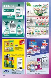 Gazetka promocyjna Auchan - Gazetka Znane Marki Hipermarket Auchan - Gazetka - ważna od 30.04 do 30.04.2026 - strona 34 - produkty: Ludwik, Do mycia naczyń, Spray do czyszczenia, Balsam do mycia naczyń, Dezodorant, Tablet, Odświeżacz powietrza, Płyn do mycia, Zmywarki