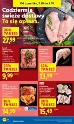 Gazetka promocyjna Lidl - GAZETKA - Gazetka - ważna od 04.10 do 04.10.2025 - strona 28 - produkty: Piec, Kurczak, Mięso mielone, Mięso