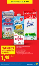 Gazetka promocyjna Lidl - GAZETKA - Gazetka - ważna od 04.10 do 04.10.2025 - strona 3 - produkty: Mlekovita, Mleko