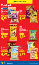 Gazetka promocyjna Lidl - GAZETKA - Gazetka - ważna od 04.10 do 04.10.2025 - strona 54 - produkty: Cheetos, Gry, Chipsy, Chrupki, Grill