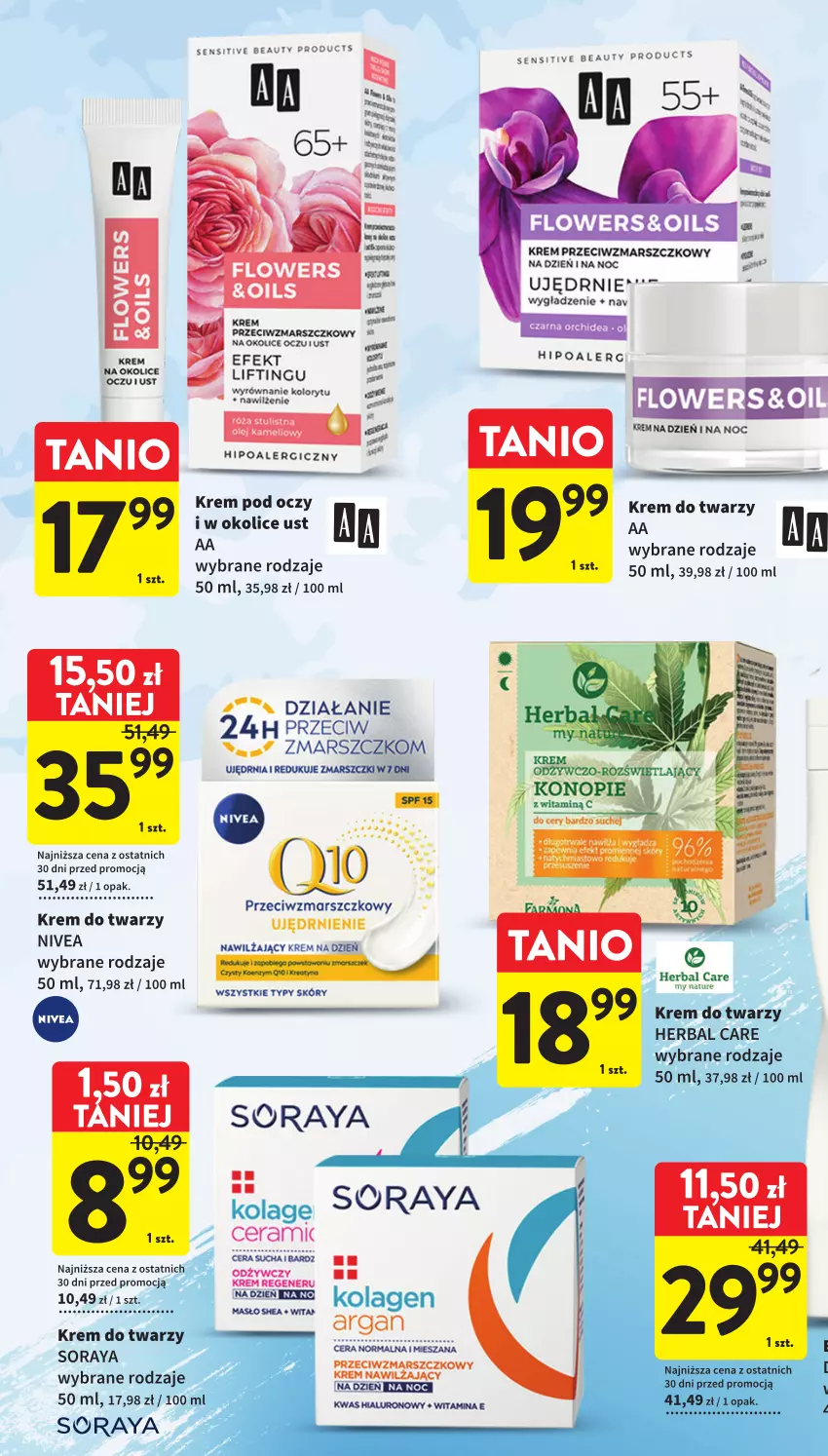 Gazetka promocyjna Intermarche - Gazetka Intermarche - ważna 18.05 do 05.06.2023 - strona 20 - produkty: Kolagen, Krem do twarzy, Krem na dzień, Krem pod oczy, Krem przeciwzmarszczkowy, Mars, Masło, Nivea, Sos