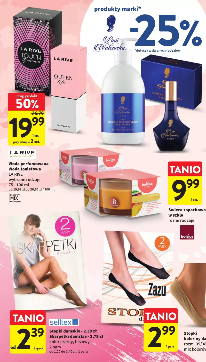 Gazetka promocyjna Intermarche - Gazetka Intermarche - ważna 18.05 do 05.06.2023 - strona 22 - produkty: Baleriny, La Rive, Perfum, Top, Woda, Woda perfumowana, Woda toaletowa