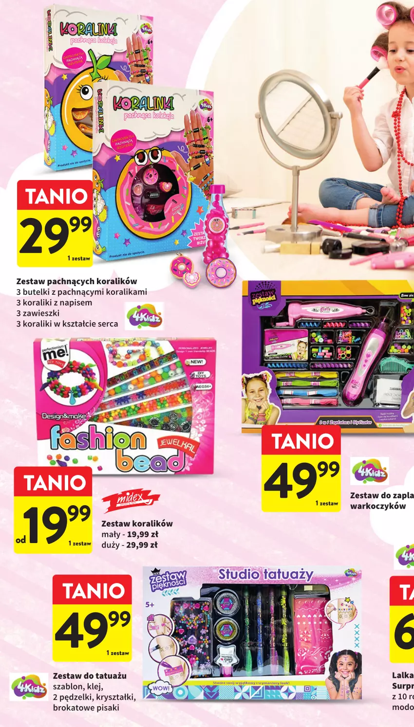 Gazetka promocyjna Intermarche - Gazetka Intermarche - ważna 18.05 do 05.06.2023 - strona 4 - produkty: Klej, Koc, Lalka, Ser, Zawieszki