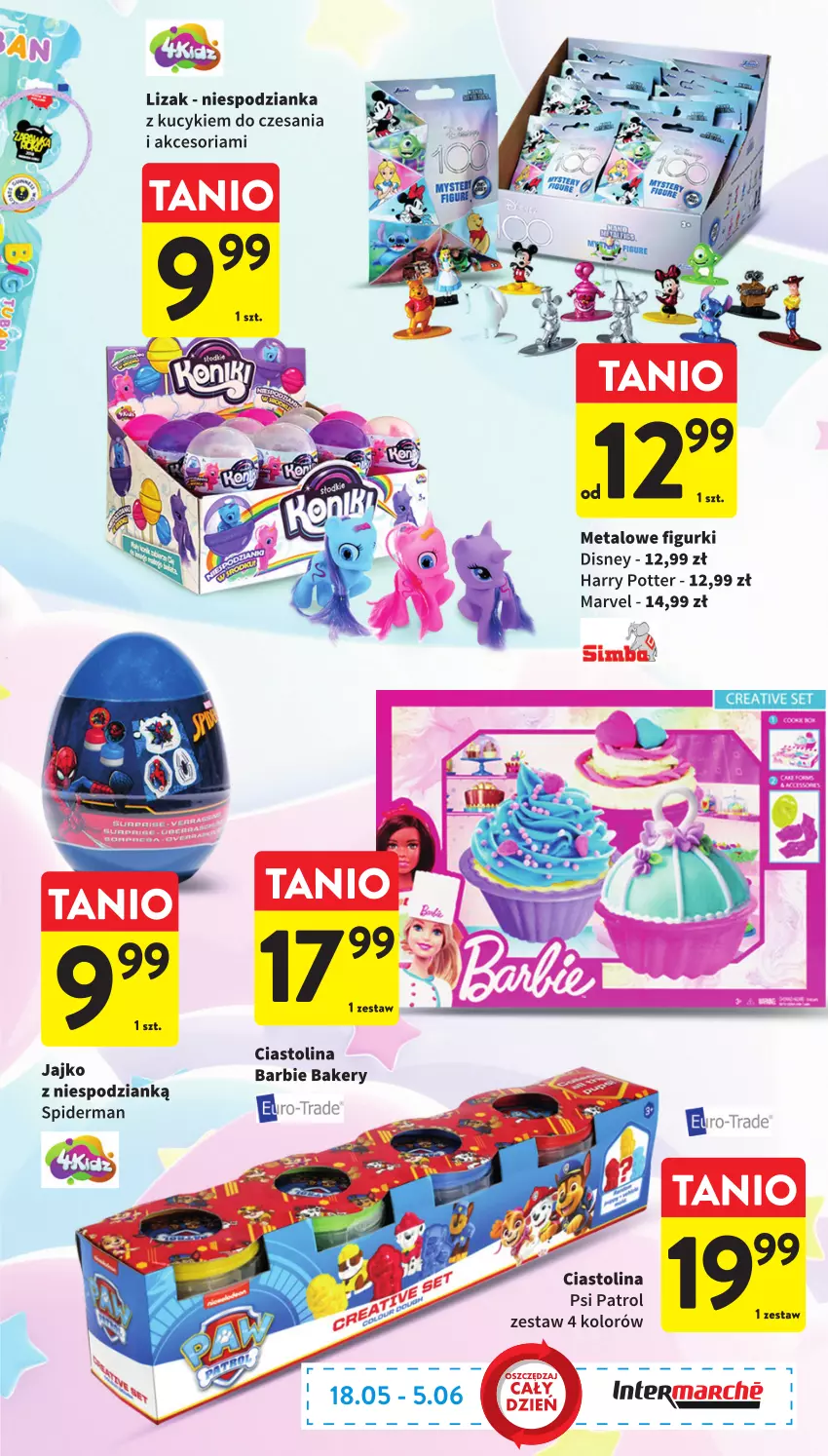 Gazetka promocyjna Intermarche - Gazetka Intermarche - ważna 18.05 do 05.06.2023 - strona 7 - produkty: Barbie, Disney, Harry Potter, Psi Patrol, Spiderman