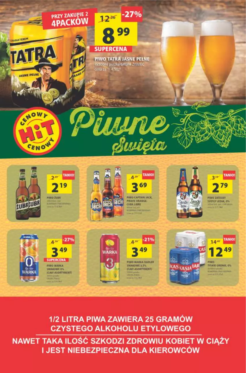 Gazetka promocyjna Arhelan - Gazetka - ważna 26.03 do 04.04.2021 - strona 25 - produkty: Captain Jack, Piwo, Radler, Tyskie, Warka