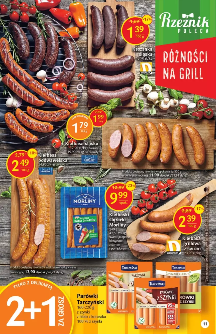 Gazetka promocyjna Delikatesy Centrum - Gazetka DC37 - ważna 22.09 do 28.09.2022 - strona 11 - produkty: Grill, Ser