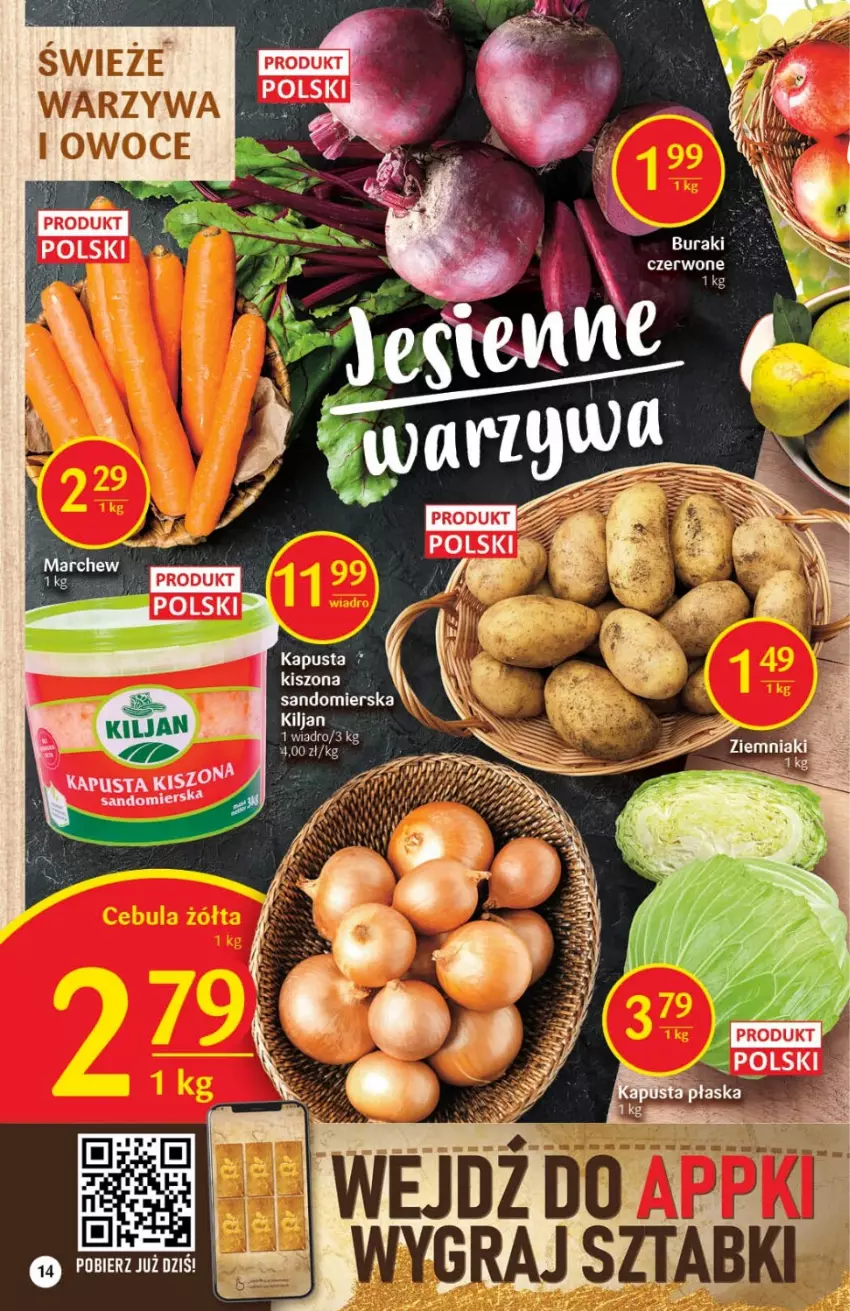 Gazetka promocyjna Delikatesy Centrum - Gazetka DC37 - ważna 22.09 do 28.09.2022 - strona 14 - produkty: Buraki, Warzywa, Wiadro