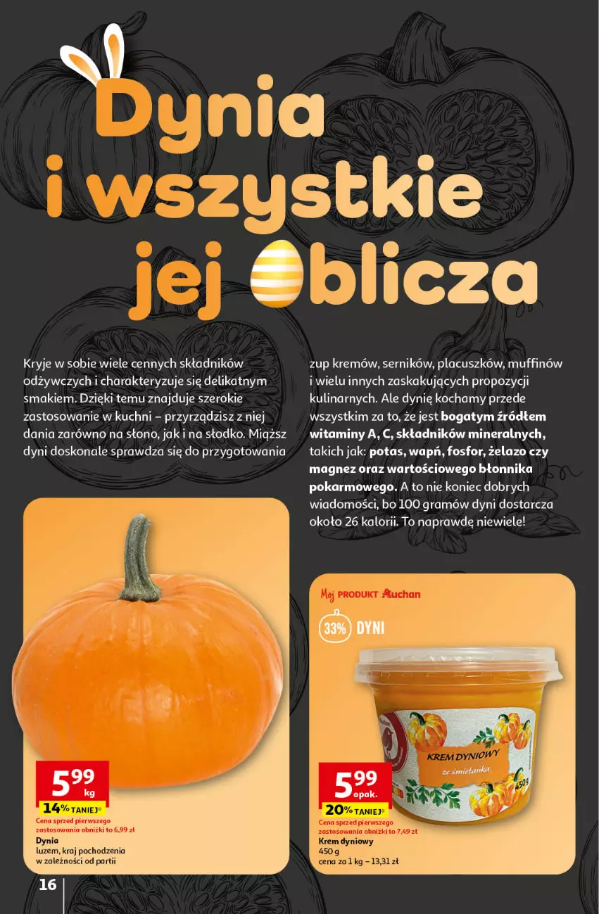 Gazetka promocyjna Auchan - Wielkanoc z najlepszej cenie! Część 1. Hipermarket Auchan - ważna 14.03 do 20.03.2024 - strona 16 - produkty: Gra, Magnez, Ser