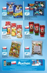 Gazetka promocyjna Auchan - Skarbonka #28 - Gazetka - ważna od 21.07 do 21.07.2021 - strona 4 - produkty: Ketchup, Mokra karma, Jelly beans, Dawtona, Sos, Por, Bulion, Sati, Chappi, Lion, Pudliszki, Sucha karma