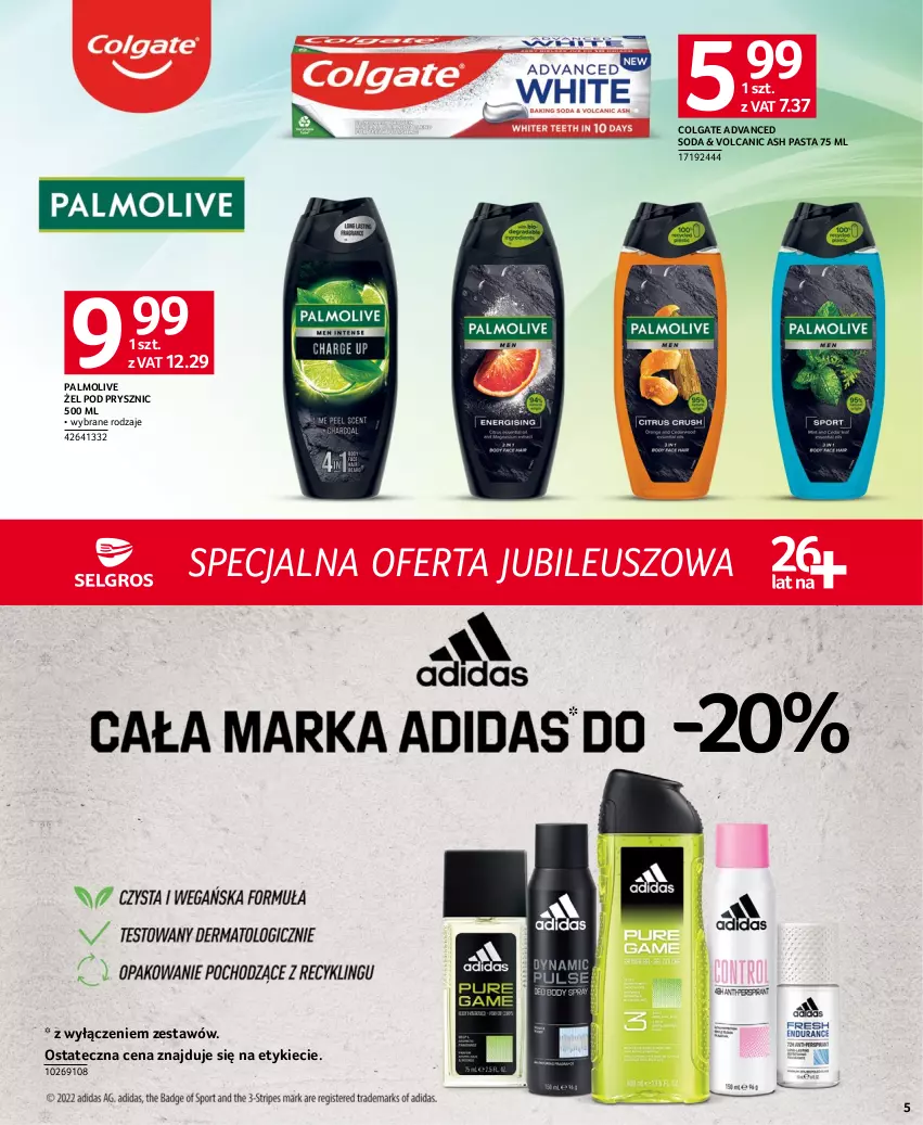 Gazetka promocyjna Selgros - Specjalna oferta jubileuszowa - ważna 01.07 do 30.09.2023 - strona 5 - produkty: Colgate, LG, Palmolive