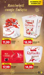 Gazetka promocyjna Lidl - GAZETKA - Gazetka - ważna od 23.12 do 23.12.2023 - strona 41 - produkty: Raffaello, Mon Chéri, Fa