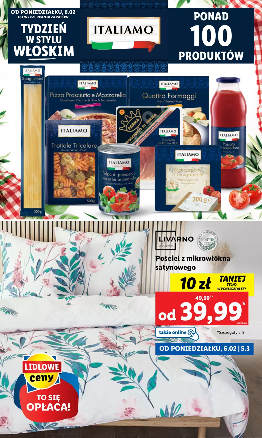 Gazetka promocyjna Lidl - GAZETKA - ważna 06.02 do 11.02.2023 - strona 46 - produkty: Pościel